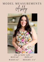 Load image into Gallery viewer, Lizzy Babydoll Top in Royal and Mint Paisley