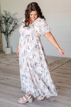 Load image into Gallery viewer, Gentle Yet Strong Balloon Sleeve Floral Dress