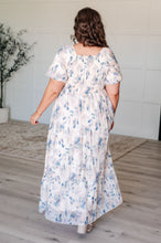 Load image into Gallery viewer, Gentle Yet Strong Balloon Sleeve Floral Dress