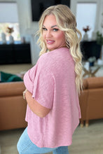 Load image into Gallery viewer, Let Light be Light Drop Shoulder Oversized Tee in Light Rose