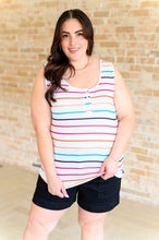 Load image into Gallery viewer, Need A Favor Colorful Henley Tank