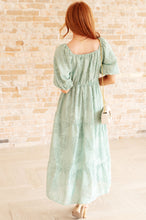Load image into Gallery viewer, Power of the Babe Tiered Balloon Sleeve Dress