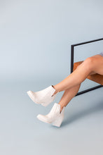 Load image into Gallery viewer, Tarim Bootie in White Croc
