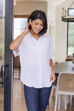 Load image into Gallery viewer, Sweet Simplicity Button Down Blouse