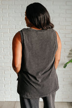 Load image into Gallery viewer, Taking It Easy Tank and Pants Set in Black