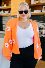 Load image into Gallery viewer, Bright Flower Child Floral Cardigan