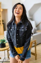 Load image into Gallery viewer, Charlie Cropped Denim Jacket