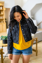 Load image into Gallery viewer, Charlie Cropped Denim Jacket