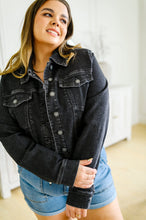 Load image into Gallery viewer, Charlie Cropped Denim Jacket