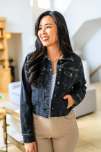 Load image into Gallery viewer, Charlie Cropped Denim Jacket