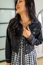 Load image into Gallery viewer, Charlie Cropped Denim Jacket