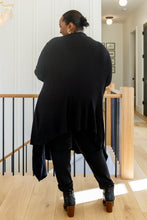 Load image into Gallery viewer, Ever Soft Cascade Cardigan With Pockets In Black