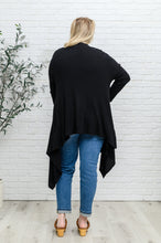 Load image into Gallery viewer, Ever Soft Cascade Cardigan With Pockets In Black