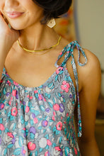 Load image into Gallery viewer, Floral Essence Tie Strap Dress