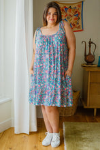 Load image into Gallery viewer, Floral Essence Tie Strap Dress