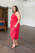 Load image into Gallery viewer, Good Idea Jumpsuit in Red