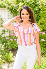 Load image into Gallery viewer, It&#39;s Electric Striped Shirt