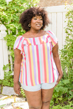 Load image into Gallery viewer, It&#39;s Electric Striped Shirt