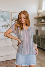 Load image into Gallery viewer, Let’s Cruise Striped Top