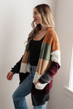 Load image into Gallery viewer, Long Drive Home Striped Cardigan