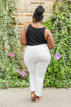 Load image into Gallery viewer, Mid-Rise Boyfriend Destroyed White Jeans