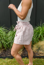 Load image into Gallery viewer, Prim &amp; Pretty Gingham Tie Shorts