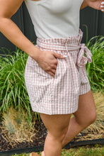 Load image into Gallery viewer, Prim &amp; Pretty Gingham Tie Shorts