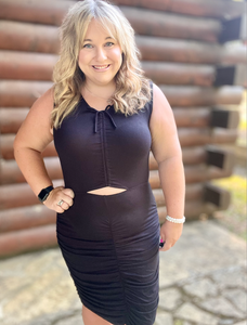 Summer Nights Black Dress