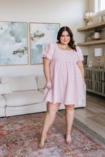 Load image into Gallery viewer, The Moment Checkered Babydoll Dress