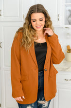 Load image into Gallery viewer, What I Want Classic Blazer In Toffee