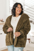 Load image into Gallery viewer, Where&#39;s My Coffee Cardigan in Olive