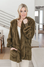 Load image into Gallery viewer, Where&#39;s My Coffee Cardigan in Olive