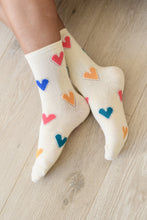 Load image into Gallery viewer, Woven Hearts Everyday Socks Set of 3