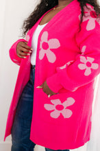 Load image into Gallery viewer, Enough Anyways Floral Cardigan in Pink